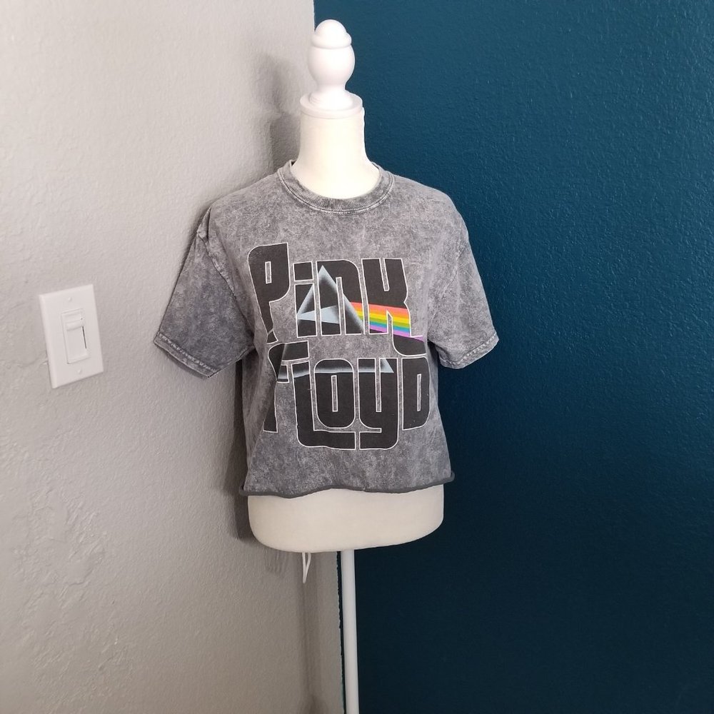 PINK FLOYD Graphic Cropped‎ T-shirt
